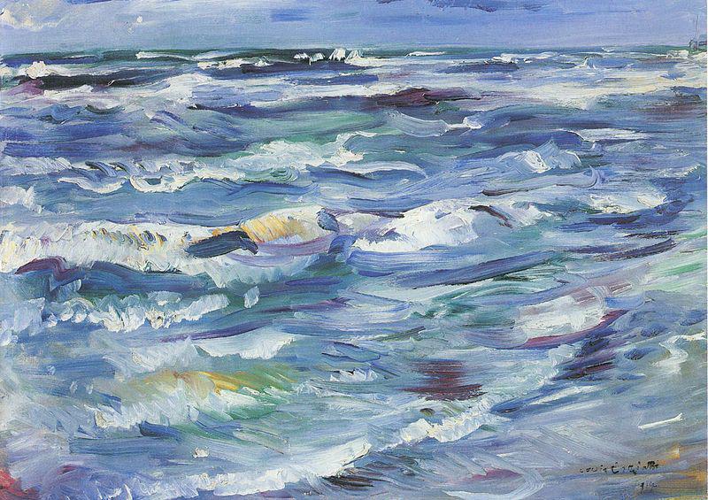 Lovis Corinth Meer bei La Spezia